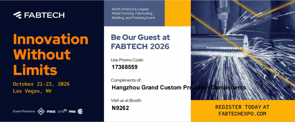 GRANDIND näyttelyyn FABTECH 2026 Las Vegasissa